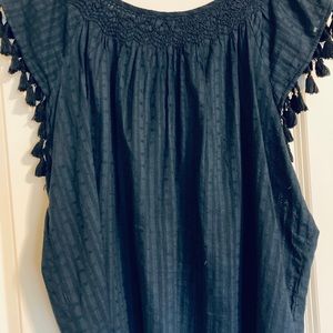 The Great Scoop Neck Blouse